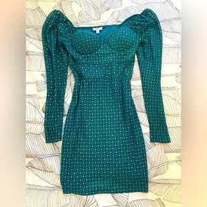 😍! Cocktail dress, Padded built in bra with mesh 💙💚💞